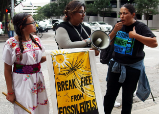Grassroots action for climate justice in Houston